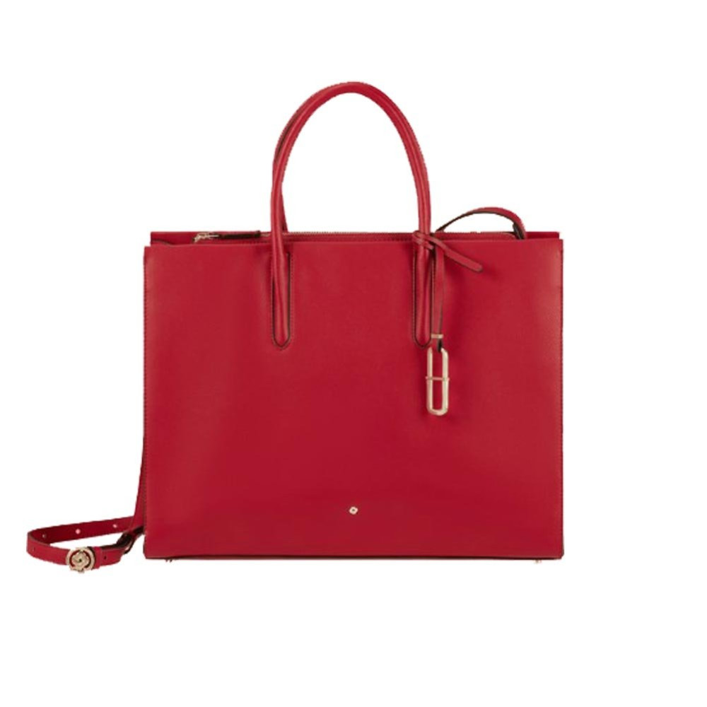 Borsa Donna Shopping Be-Her Samsonite Dark Red