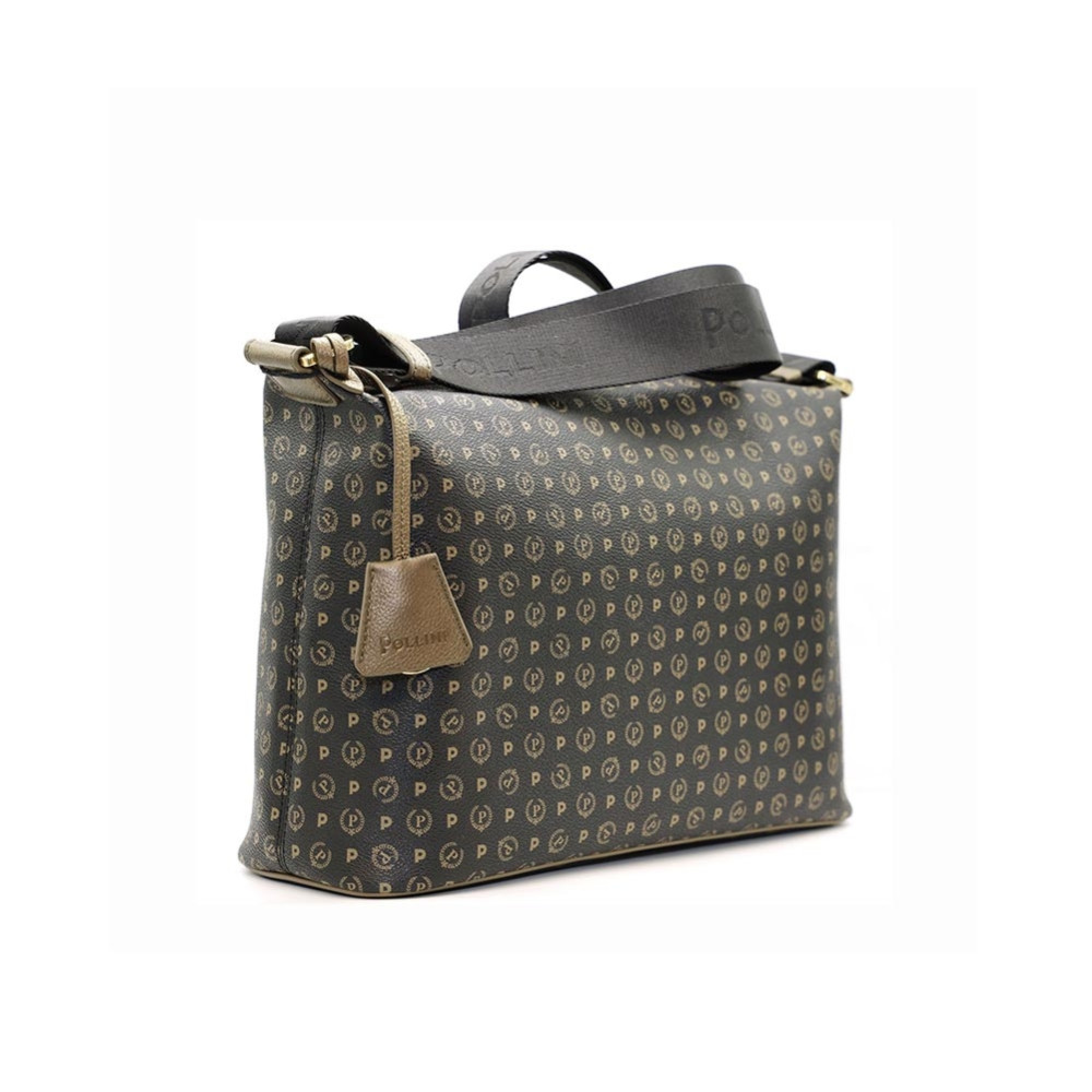 Borsa a Tracolla Donna POLLINI linea Heritage Butterfly Nero e Rosso a