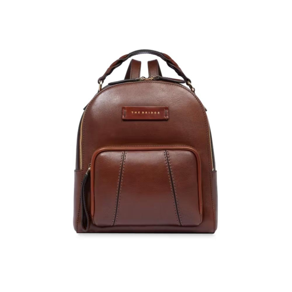 Borsa Donna Zainetto Stondato The Bridge Marrone