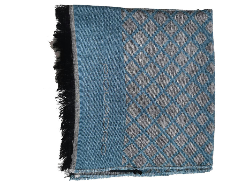 Sciarpa Uomo Misto Shawl 50x180 Piquadro Blu