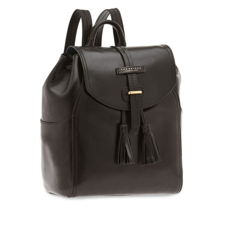 Zainetto Donna con Patta | The Bridge Story Donna | 04341701-Nero