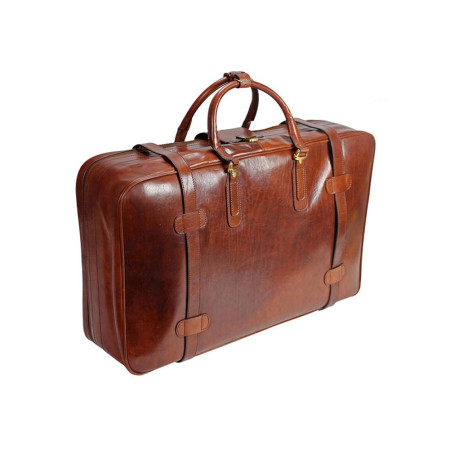 Valigia in pelle 75 cm | The Bridge Story Viaggio | 08576001-Marrone