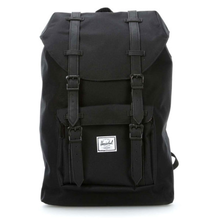 Zaino con Tasca Anteriore | Herchel Little America Mid-Voume | 100200053502003-Black