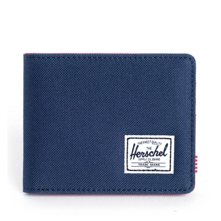 Portafoglio Uomo a Strappo | Herschel Rfid | 103630001802425-Navy/Red