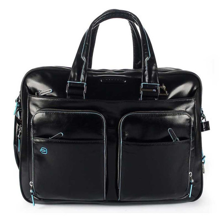 Cartella porta pc/ iPad 2 manici | Piquadro Blue Square | CA2765B2-Nero