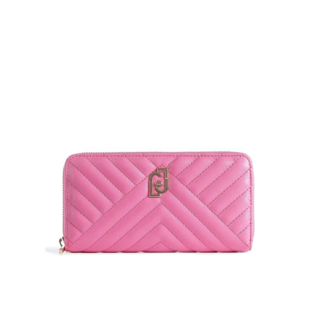 Portafoglio Donna Grande Matelassé Liu Jo Lampone Light | Valigeria.it
