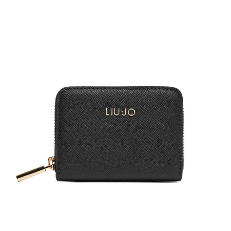 Portafoglio Donna Piccolo Liu Jo AA5169E008722222 Nero Valigeria-it