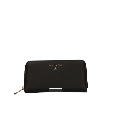 Portafoglio Donna Cerniera Semplice | Patrizia Pepe | 2V4879AQ41K103-Nero