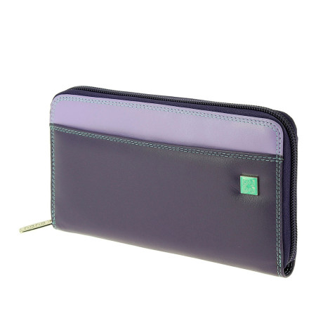 Portafoglio Donna Orizzontale Grande | Dudubags Mauritius Colorful | 53427632-Mauve