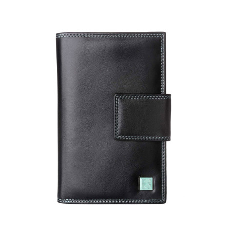 Portafoglio Donna Grande Piatto | DuduBags Colorful Bali | 53467101-Nero