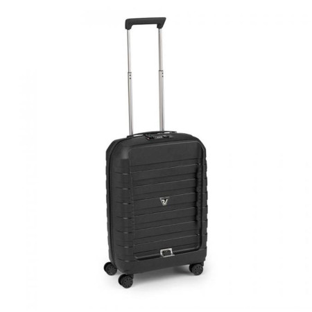 Trolley Rigido 55 cm 4 Ruote Policarbonato | Roncato Valigeria D-Box | 5553-Nero