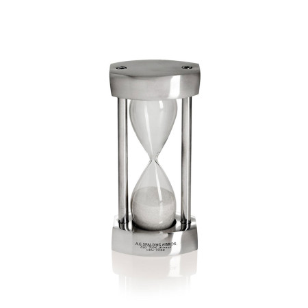 Accessorio scrivania clessidra | Spalding & Bros. | 862788-Alluminio