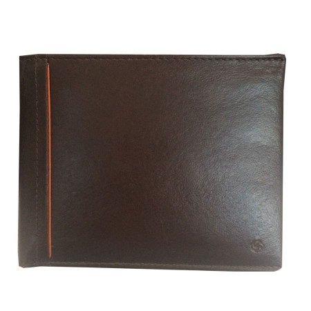 Portafoglio Uomo Orizzontale Semplice | Samsonite West Harbor SLG | 92D015-Brown/Orange