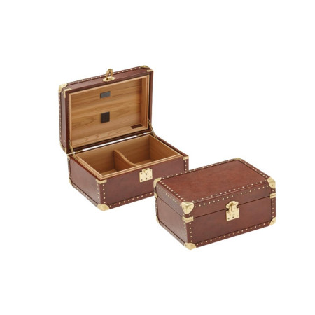 Accessori fumatore porta sigari Humidor The Bridge Life Style Marrone/Oro