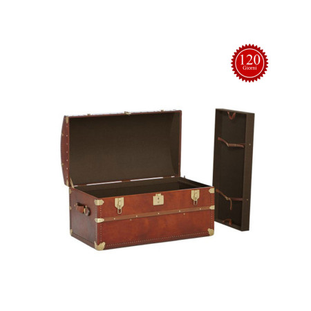 Baule Forziere | The Bridge Linea Story Trunks | 08842401-Marrone