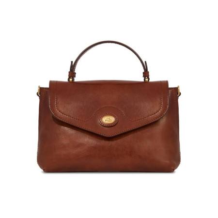 Borsa donna a mano con tracolla The Bridge Story Donna Marrone/Oro