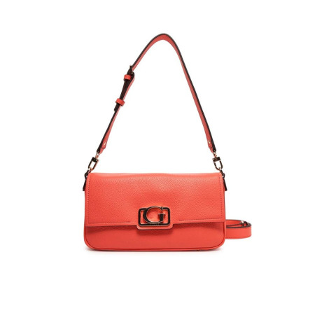 Borsa donna baguette piccola Circe Guess HWBG9642190-Coral Red Valigeria-it