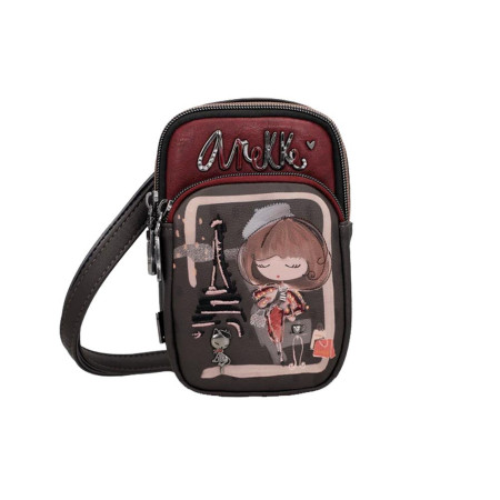 Borsa donna bandoliera piccola Anekke Mademoiselle Multicolor