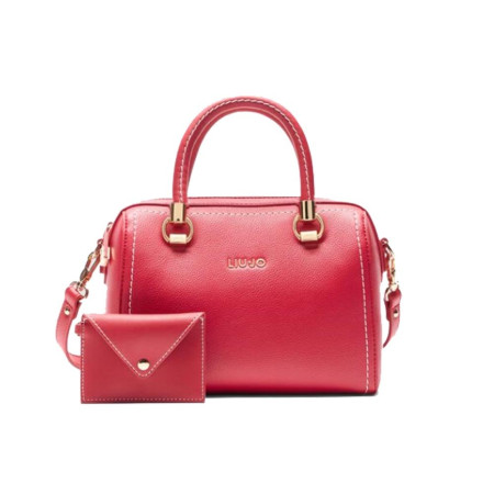 Borsa donna bauletto Manh Liu Jo AA5160E0058X0644-Rosso Pomplermo Valigeria-it