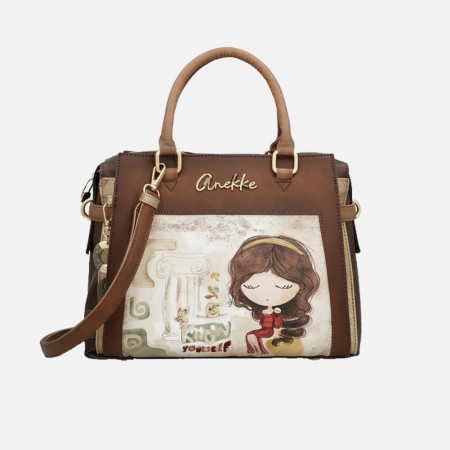 Borsa donna due manici con tracolla Anekke Muse Multicolor