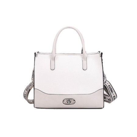 Borsa Donna Due Manici con Tracolla Cindy Ynot White