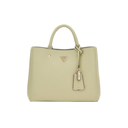 Borsa donna due manici con tracolla Guess HWBG8778060-Sage Valigeria-it
