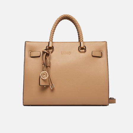 Borsa donna due manici con tracolla Liu Jo Manh Cammello