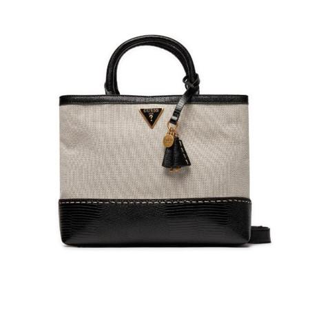 Borsa Donna Due Manici Grande Guess Black  Valigeria.it