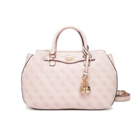 Borsa donna due manici con tracolla Guess Kathya Rose Water Logo