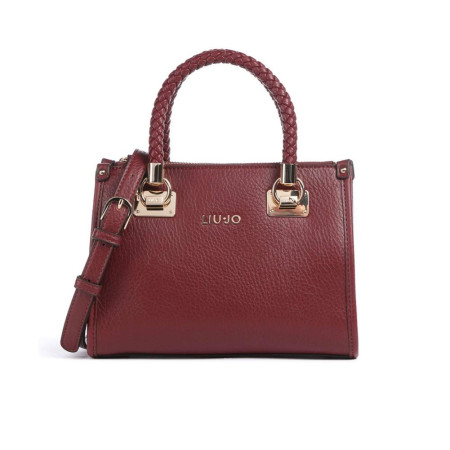 Borsa donna due manici con tracolla Liu Jo Manh Red Wine