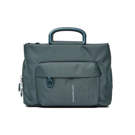 Borsa donna due manici con tracolla Mandarina Duck Md 20 Pine Green