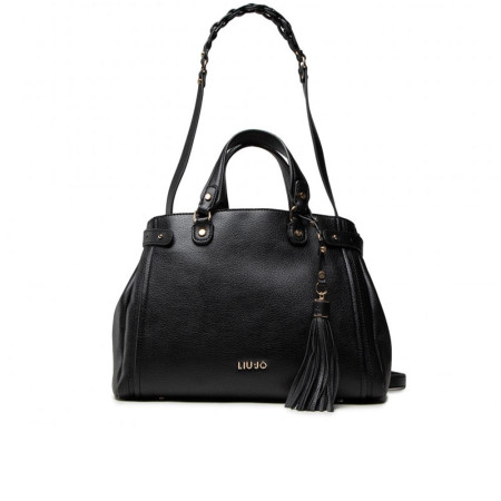 Borsa Donna Due Manici Media Liu Jo Nero  Valigeria.it
