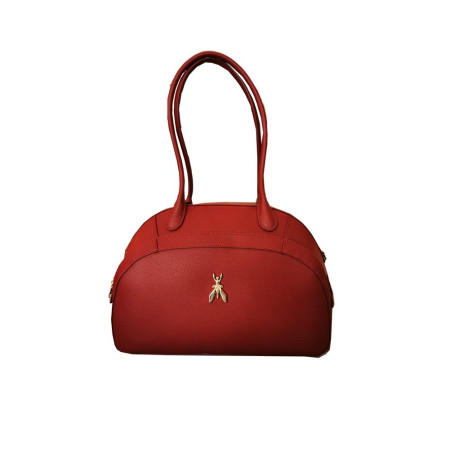 Borsa donna due manici Patrizia Pepe 8B0233L001R845-Clash Red Valigeria-it