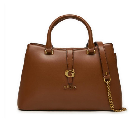 Borsa Donna Due Manici Quadrata Kuba Guess Cognac  Valigeria.it