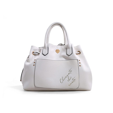 Borsa Donna Mano Chiamate Le Pandorine White  Valigeria.it