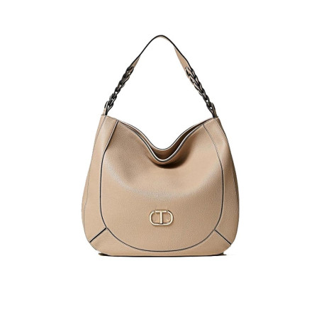 Borsa donna sacca con intrecci Twinset 251TB732112145 Rope Valigeria-it 