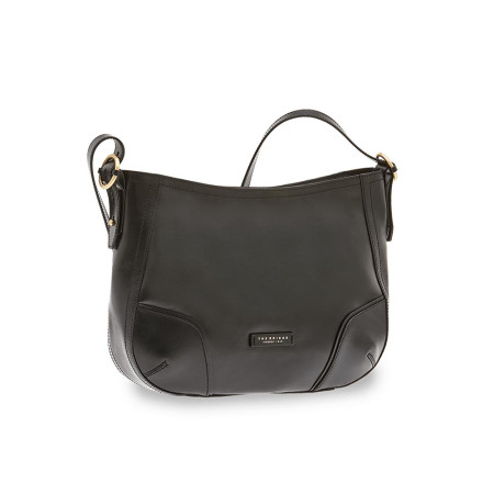Borsa Donna Sacca Matilde The Bridge Nero Oro  Valigeria.it