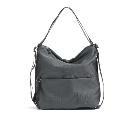 Borsa donna sacca media + zaino MD 20 Mandarina Duck Steel