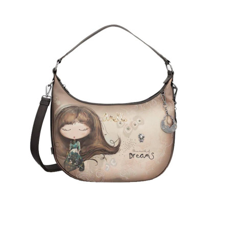 Borsa donna sacca media Anekke Real Multicolor