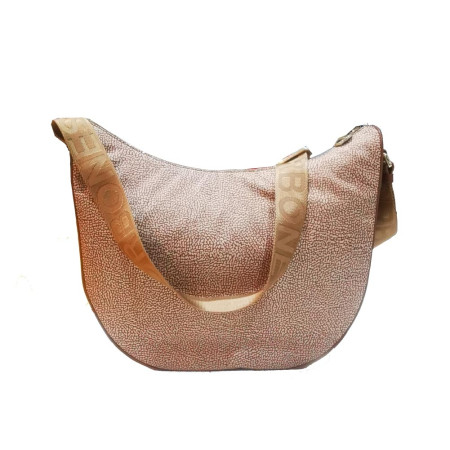 Borsa Donna Sacca Media Borbonese Beige 934412I15994  Valigeria.it