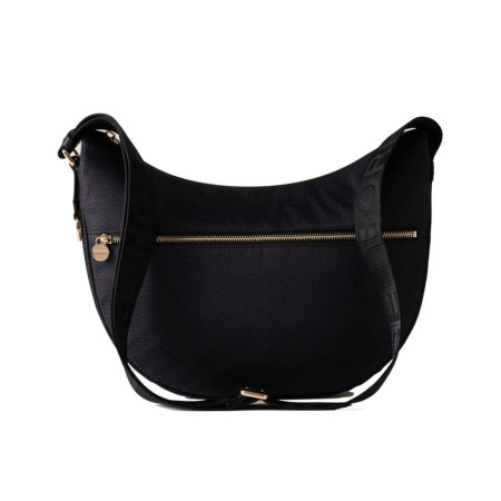 Borsa Donna Sacca Media Borbonese Dark Black  Valigeria.it