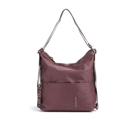 Borsa donna sacca media + zaino Mandarina Duck MD 20 Grape