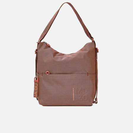 Borsa donna sacca media + zaino Mandarina Duck MD 20 Pecan Nut