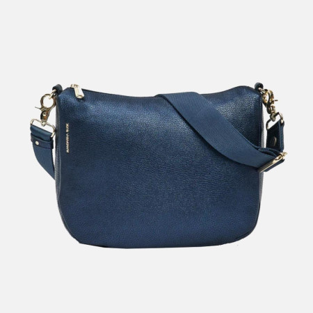 Borsa donna sacca media Mandarina Duck Metal Mellow Blue Indigo