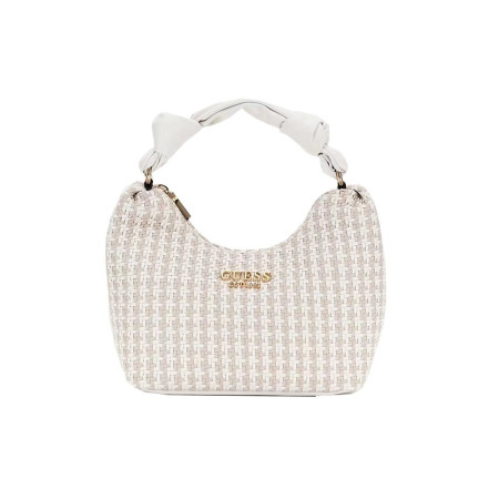 Borsa donna sacca piccola Guess Mirema White Multi