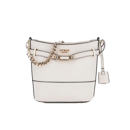 Borsa donna secchiello piccolo Silvye Guess HWBG9527040-Stone Valigeria-it 