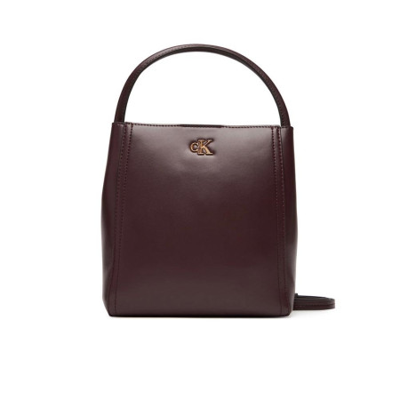 Borsa donna secchiello quadrato con manico corto + tracolla Calvin Klein Fudge