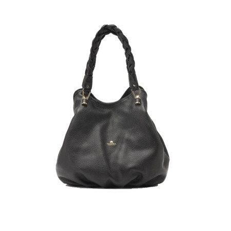 Borsa donna shoppinf media Cuoieria Fiorentina B000001812230-Nero Valigeria-it