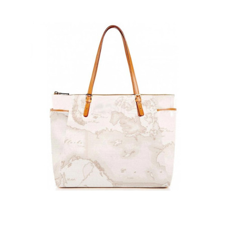 Borsa Donna Shopping Alviero Martini 1^Classe Geo White CE00161880900  Valigeria.it