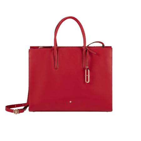 Borsa Donna Shopping Be-Her Samsonite Dark Red  Valigeria.it